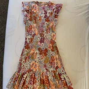Floral midi dress